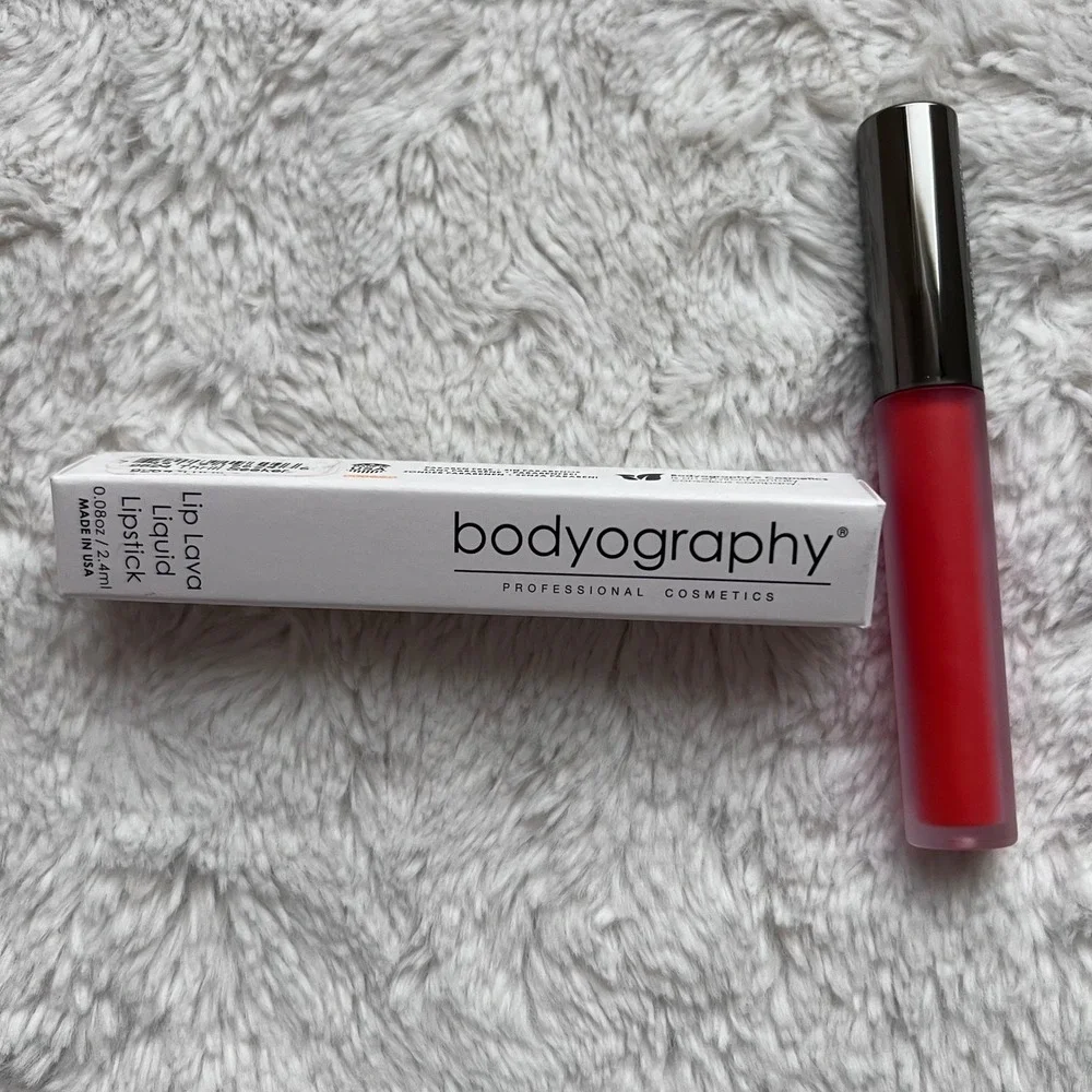 Bodyography Lip Lava Liquid Lipstick Thrill Seeker Matte 0.08oz New in Box